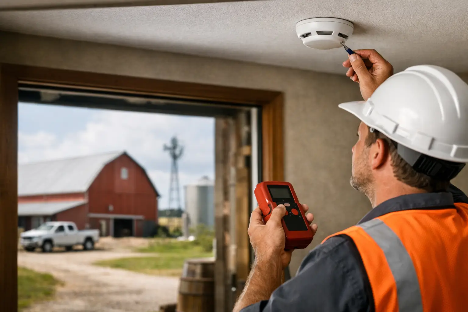 Fire Alarm Testing for Rural Business Sites