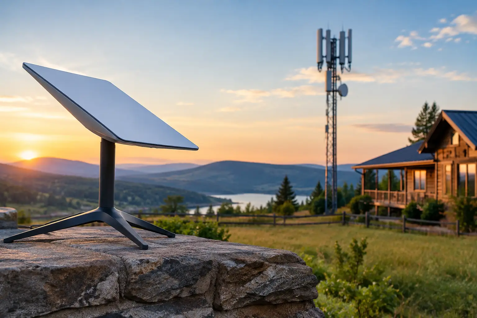 Starlink versus 5G Broadband for Rural Sites