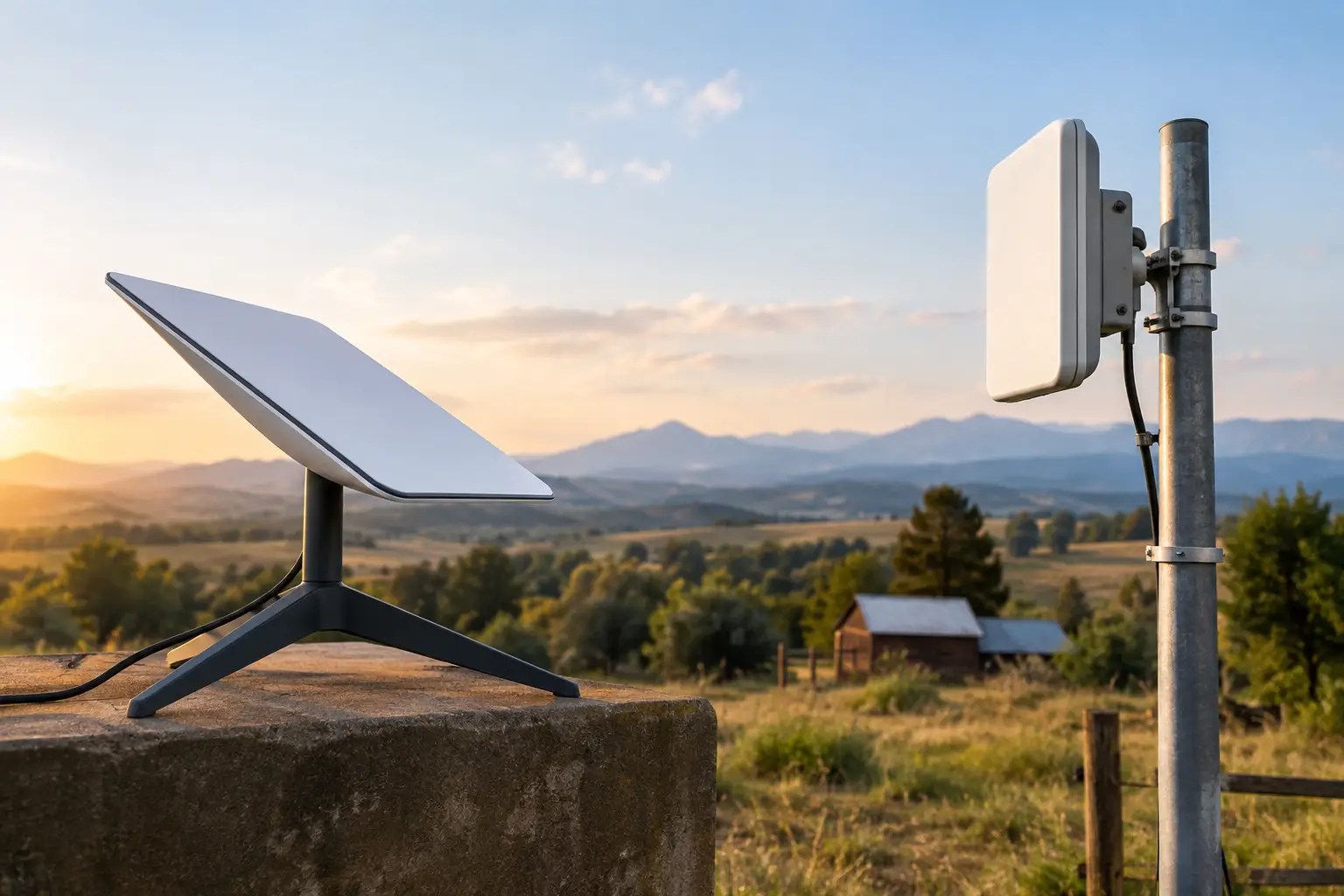 Starlink Versus Fixed Wireless for Rural Sites