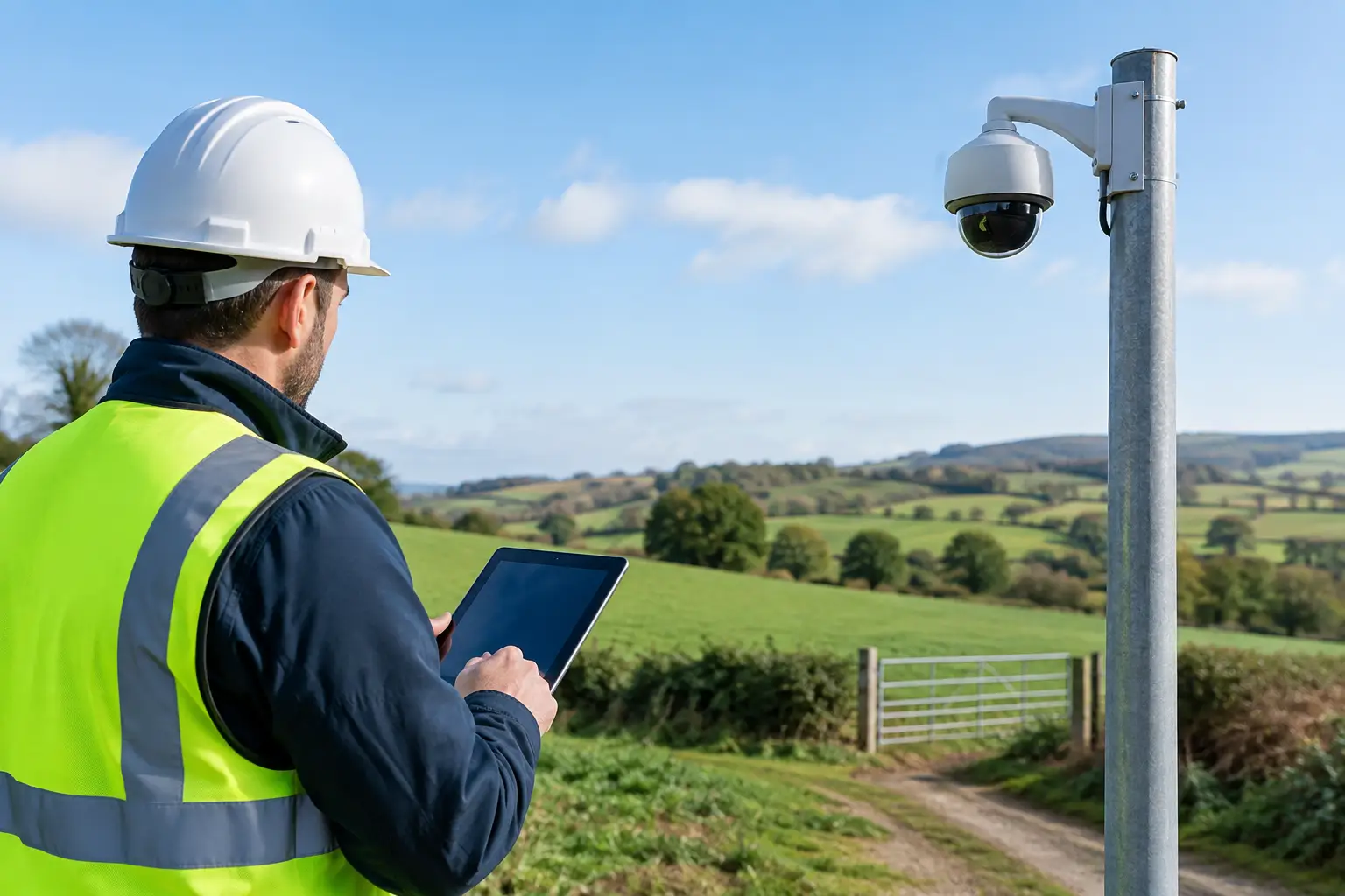 What a CCTV Site Survey Should Cover on Rural Sites